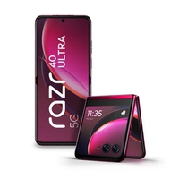Smartphone Motorola Razr 40 Ultra 256GB Magenta 5G Snapdragon Octa-Core 4GB RAM 6,9" Câm. Dupla + Selfie 32MP