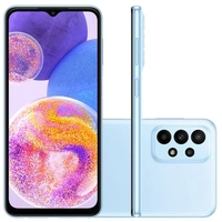 Smartphone Samsung Galaxy A23, 128GB, 4GB RAM, Octa Core, Câmera Quádrupla 50MP, Tela Infinita de 6.6, Azul - SM-A235MLBRZTO