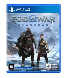 (R$ 75,24 +por-) Jogo God of War Ragnarök - PS4 - Mídia Física