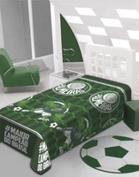 Manta Soft Com Cinta Palmeiras Campeão 1,50X 2,00 M