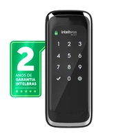 [Prime] Fechadura Smart de Sobrepor Compatível com Alexa IFR 1001 Preto Intelbras