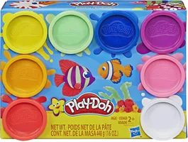 [Prime] Massa Modelar 8 Potes Clássicos, Play-Doh, Multicor R$ 27