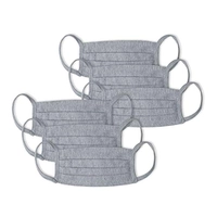 Kit 6Mascaras De Prot.Alg 3Pregas Inter., Mash, Unissex, Cinza Mescla/Cinza Mescla/Cinza Mescla/Cinza Mescla/Cinza Mescla/Cinza Mescla, UN