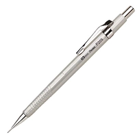 [PRIME] Lapiseira P200 0.5 mm, Pentel P205-ZPB, Prata | R$13