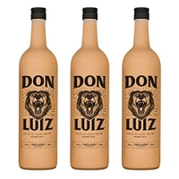 [Cada Garrafa Fica 41R$] Licor Don Luiz Doce de Leite 750ml Kit c/ 3