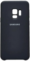 Capa Silicone Galaxy S9, Samsung, Capa Protetora para Celular, Preta
