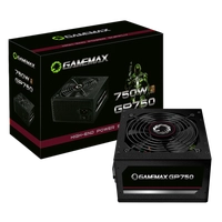 Fonte Gamemax GP750, 750W, 80 Plus Bronze, PFC Ativo