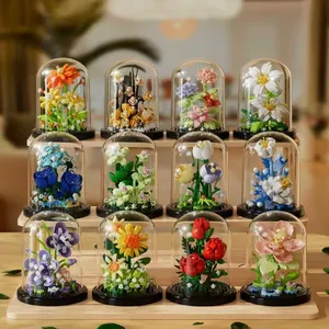 Flores de Montar Decorativas com 6 Modelos