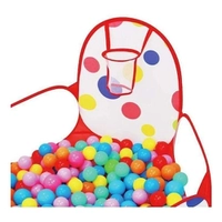 Piscina De Bolinhas Infantil Importway BW102VM Com Cesta E 50 Bolinhas