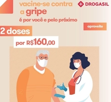 [2 DOSES] Vacina Gripe Influenza Quadrivalente: R$80 cada