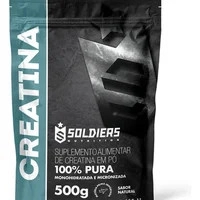 Creatina Monohidratada Soldiers Nutrition - 500g