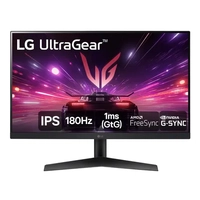  Monitor FULL HD 24" LG Gamer 24GS60F-B | Led, IPS, AMD FREESYNC, HDMI, 180Hz