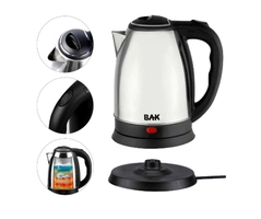 Chaleira Elétrica Com Desligamento Automático Em Aço Inoxidável 1,8 Litros Com Base Giratória Linha Premium