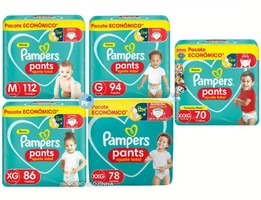 Fraldas Pampers Pants Ajuste Total M ao XXXG