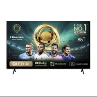 Smart TV 85" UHD 4K QLED Hisense 85Q6N Google TV com HDR10+, Dolby Atmos, Modo Esporte, Modo Jogo Plus e Compatível com Alexa