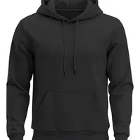 Moletom Liso Algodão Unissex Blusa De Frio Canguru Flanelado