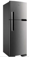 [R$1.529 AME] Geladeira/Refrigerador Brastemp Frost Free BRM44 375 Litros - Evox - 110v | R$1799