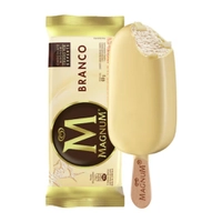 [Leve 3 e pague 2 R$11,33 cada] Picolé Magnum Branco