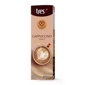 (REC) (Leve 3 Pague 2) Cápsulas Cappuccino Avelã TRES 10 unidades
