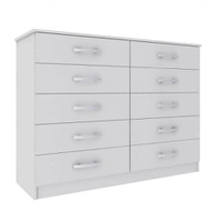 Cômoda Austin 10Gv Branco - Evidência R$ 231