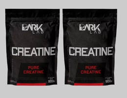 [App/Moedas + com Cashback R$59] KIT 2x creatina Monohidratada 500g Dark Lab (1kg) - 100% pura