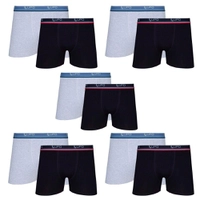 Kit/10 Cueca Lupo Boxer 523-088