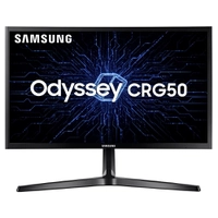 Monitor Gamer Samsung Odyssey 23.5' LED, Curvo, 144 Hz, Full HD, FreeSync, HDMI/DisplayPort - LC24RG50FQLMZD