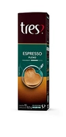 Cápsula de Café Espresso, Pleno, 10 Unidades, Tres, 3 Corações
