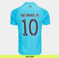 Camisa 3 Azul Santos 2025 - NEYMAR JR 10