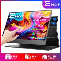 [Do brasil] Monitor Touchscreen 15.6" FHD HDR USB-C EVICIV