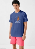 Kit 2x Camiseta Masculina Estampada Manga Curta Hering - várias estampas