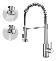 Torneira Monocomando Aço Inoxidável Cozinha