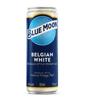 Cerveja Belgian White BLUE MOON Wheat Ale Lata 350ml