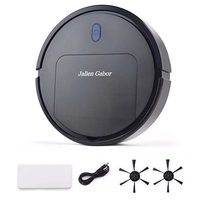 Robô aspirador com escovas e pano