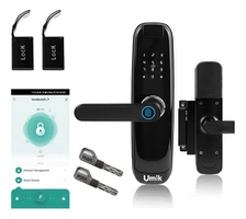 Fechadura Digital Eletrônica Tuya Com Biometria E Senha