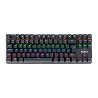 Teclado Mecânico Mancer Shade MK3 RGB Vermelho