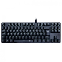 Teclado Mecânico Gamer T-Dagger Bora Single, LED White, Switch Blue, ABNT2 - R$135