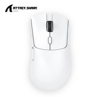 [App+Moedas R$78] Mouse Gamer R1 Attack Shark 18000dpi Sem Fio