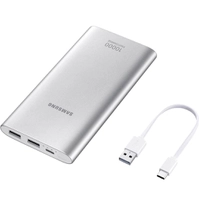[APP] Bateria Externa Samsung 10.000MAh Carga Rápida Tipo C | R$80