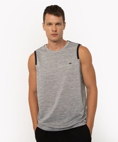 Regata Machão Ace Textura Esportiva Cinza Claro