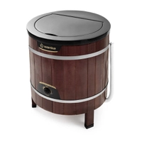 Lavadora de Roupa Tradicional 5KG Com Timer Wanke - Madeira Escura - R$543