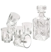 [PRIME] Licoreira de 1l com 6 Copos de Whisky | R$ 109