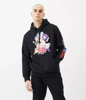 Blusão Moletom Canguru com Estampa Dragon Ball Preto