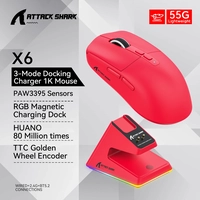 [Com Taxa] Mouse Gaming RGB Bluetooth Shark X6