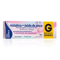Nistatina + Óxido de Zinco Neo Química Genérico Pomada com 60g