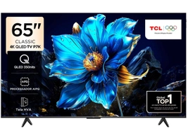 Smart TV 65" TCL 4K UHD QLED 65P7K Google TV AiPQ Google Assistente 3 HDMI 1 USB