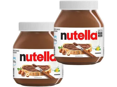 [Zap Magalu] Kit Creme de Avelã com Cacau Nutella Ferrero 650g 2 unidades
