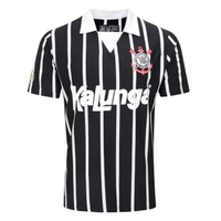 Camisa Polo Retrô Corinthians Kalunga Preta M