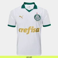 Camisa Palmeiras II 24/25 sn° Torcedor Puma Masculina - Branco