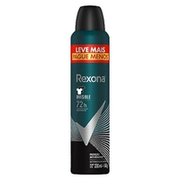 [Rec/ + por - R$13,59] Rexona Antitranspirante Masculino Aerossol Invisible 250 ML